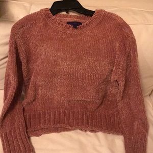Aeropostale rose sweater never worn